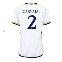 Ženski Nogometni dresi Real Madrid Daniel Carvajal #2 Domači 2023-24 Kratek Rokav
